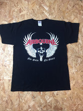 Vintage 00s Heavy hard rock Australian band Airbourne no guts no glory t-shirt size medium